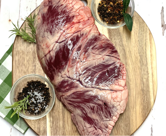 Whole Beef Heart (2 LB)